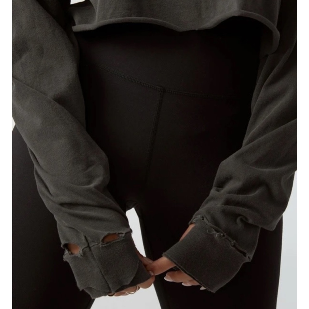 Joah Brown Charcoal Long Sleeve Tee - Picture 2 of 8